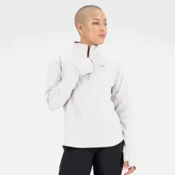 ODZIEZ BIEGOWA|BIEGANIE*New Balance ODZIEZ BIEGOWA|BIEGANIE Bluza damska WT23252GHV – fioletowa