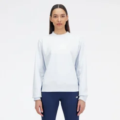 New Balance Bluza damska WT31532IB – niebieska