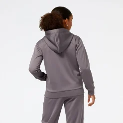 ODZIEZ BIEGOWA|BIEGANIE*New Balance ODZIEZ BIEGOWA|BIEGANIE Bluza damska WJ13174ZNC – szara