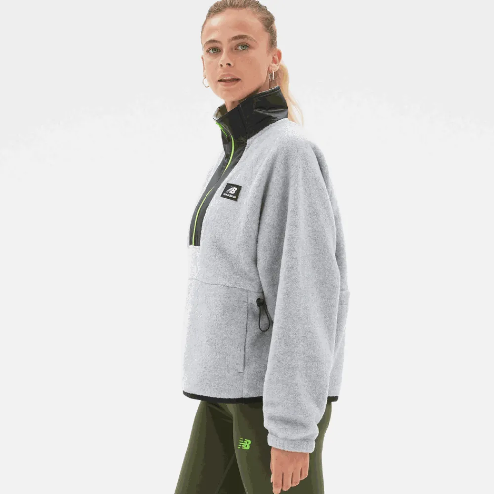 New Balance Bluza damska WT23522GML – szara
