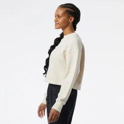 New Balance Bluza damska WT23555GIE – beżowa