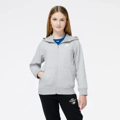 New Balance Bluza dziecięca YJ31536AG – szara