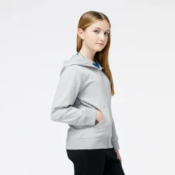 New Balance Bluza dziecięca YJ31536AG – szara