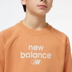 New Balance Bluza dziecięca YT31508SEI – pomarańczowa