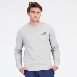 New Balance Bluza męska MT23903AGM – szare