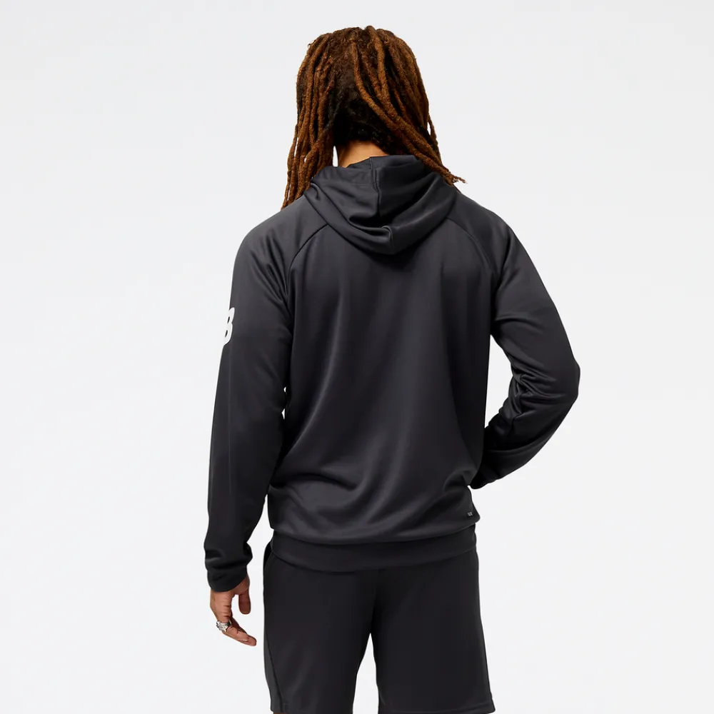 ODZIEZ BIEGOWA|BIEGANIE*New Balance ODZIEZ BIEGOWA|BIEGANIE Bluza męska MT31126PHM – czarna