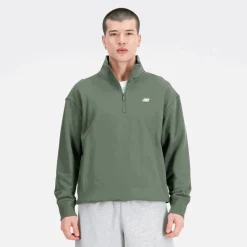 New Balance Bluza męska MT31501DON – zielona