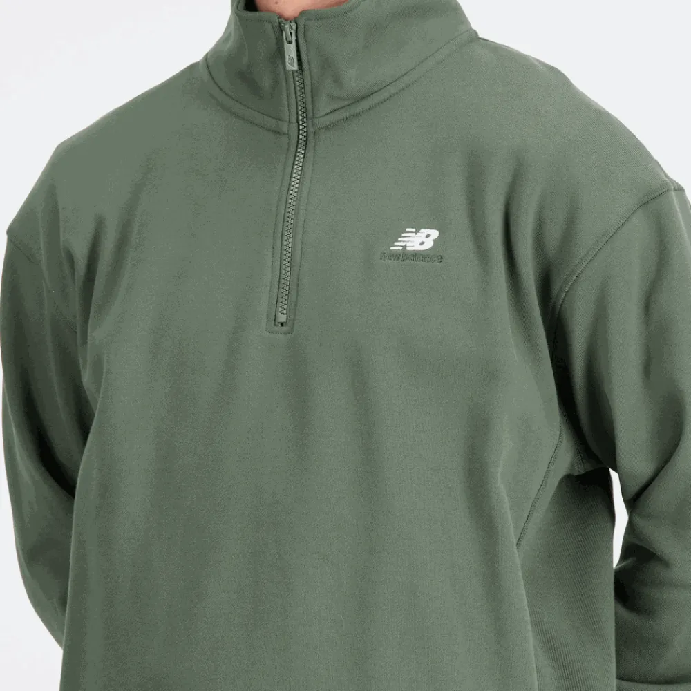 New Balance Bluza męska MT31501DON – zielona