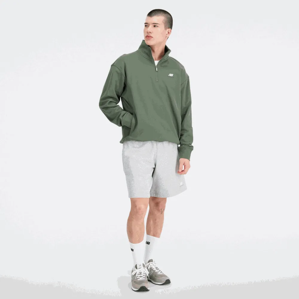 New Balance Bluza męska MT31501DON – zielona