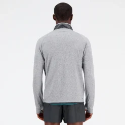 ODZIEZ BIEGOWA|BIEGANIE*New Balance ODZIEZ BIEGOWA|BIEGANIE Bluza męska MT31273SXY – szara
