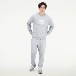 New Balance Bluza męska MT31538AG – szara