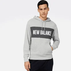 New Balance Bluza męska MT23900AG – szara