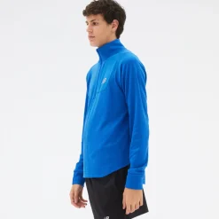 ODZIEZ BIEGOWA|BIEGANIE*New Balance ODZIEZ BIEGOWA|BIEGANIE Bluza męska MT23252CH1 – niebieska