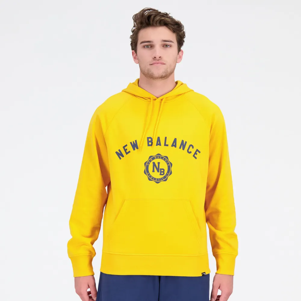 New Balance Bluza męska MT31901VGL – żółta