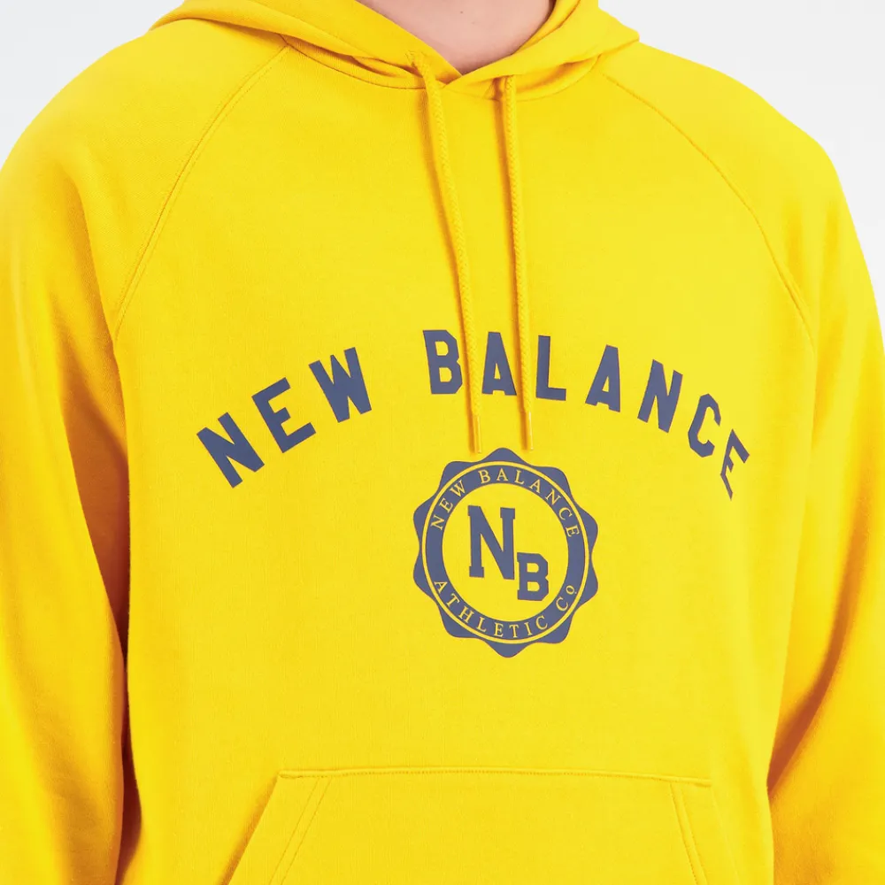 New Balance Bluza męska MT31901VGL – żółta
