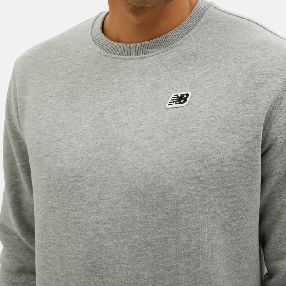 New Balance Bluza MT23601AG – szara