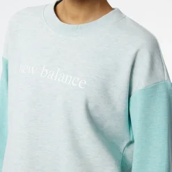 New Balance Bluza WT21557LUH – miętowa