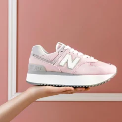 New Balance Buty damska WL574ZSE – różowe