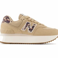 New Balance Buty damska WL574ZDC – beżowe
