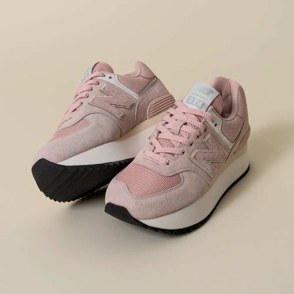 New Balance Buty damska WL574ZAC – różowe