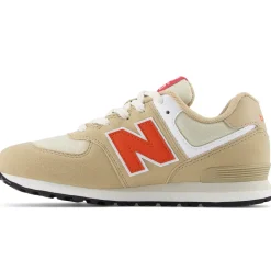 New Balance Buty dziecięce GC574HBO – beżowe