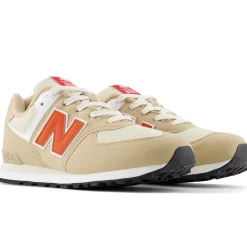 New Balance Buty dziecięce GC574HBO – beżowe