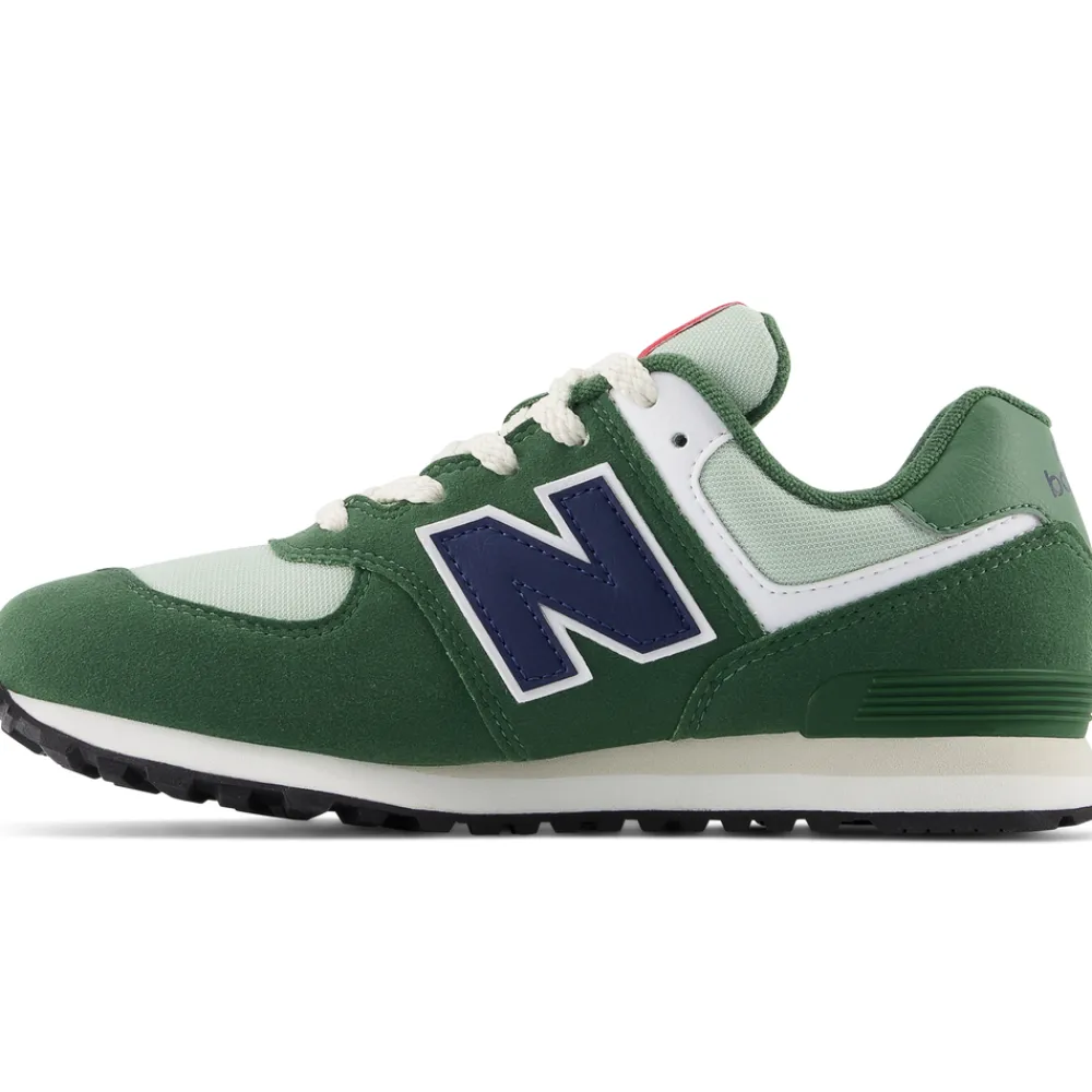 New Balance Buty dziecięce GC574HGB – zielone