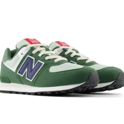 New Balance Buty dziecięce GC574HGB – zielone