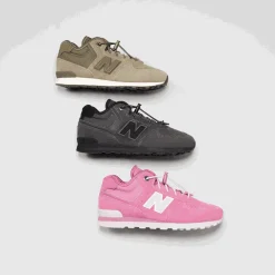 New Balance Buty dziecięce GV574HP1 – różowe