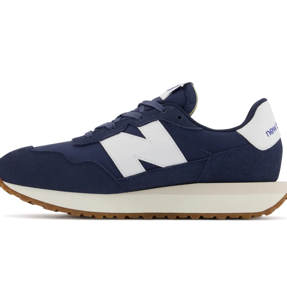 New Balance Buty dziecięce GS237PD – granatowe