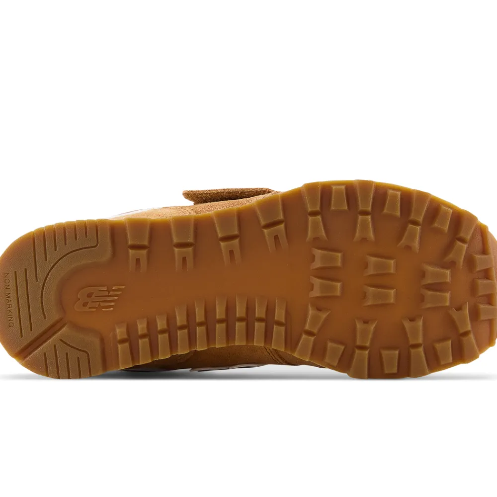 New Balance Buty dziecięce PV574CC1 – brązowe