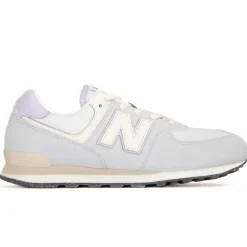 New Balance Buty dziecięce GC574AGK – fioletowe