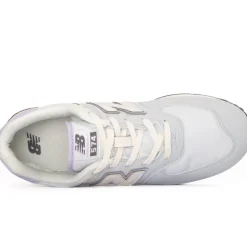 New Balance Buty dziecięce GC574AGK – fioletowe