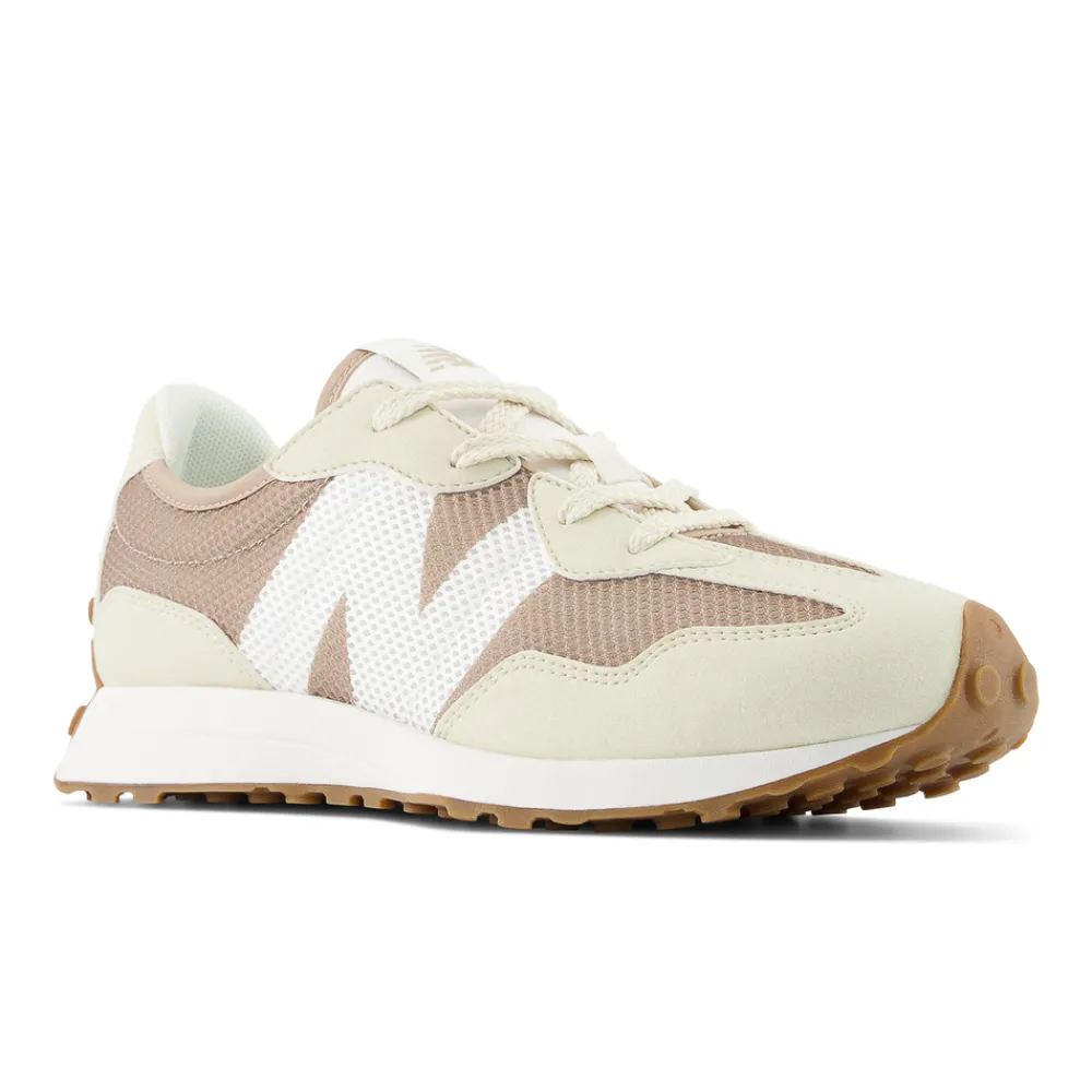 New Balance Buty dziecięce GS327MT – beżowe