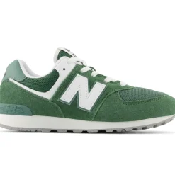 New Balance Buty dziecięce GC574FGG – zielone