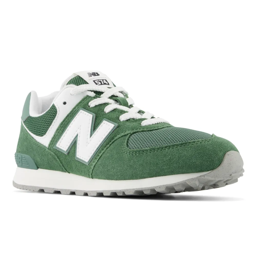 New Balance Buty dziecięce GC574FGG – zielone