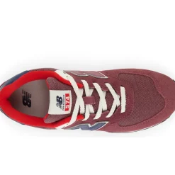 New Balance Buty dziecięce GC574NX1 – czerwone