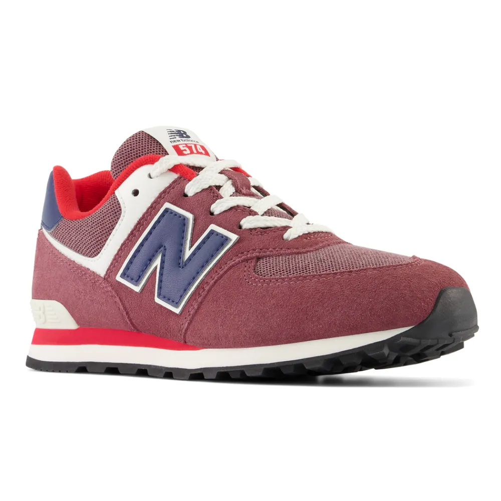 New Balance Buty dziecięce GC574NX1 – czerwone
