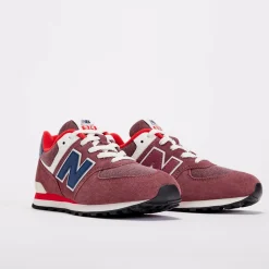 New Balance Buty dziecięce GC574NX1 – czerwone