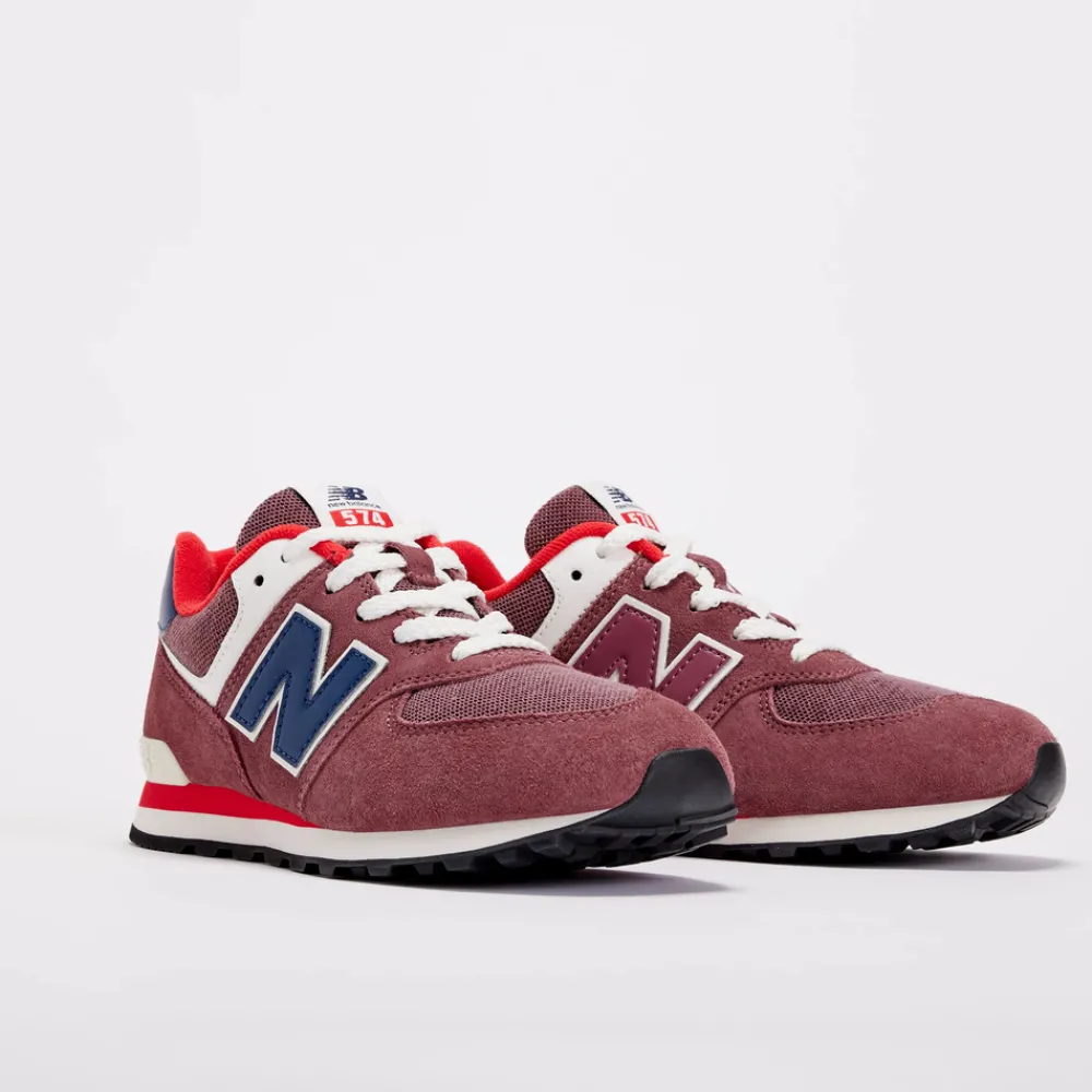 New Balance Buty dziecięce GC574NX1 – czerwone