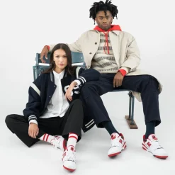 New Balance Buty męskie BB550SE1 – biało-czerwone