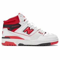 New Balance Buty męskie BB650RWR – biało–czerwone