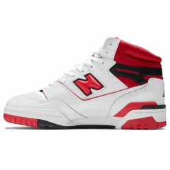 New Balance Buty męskie BB650RWR – biało–czerwone