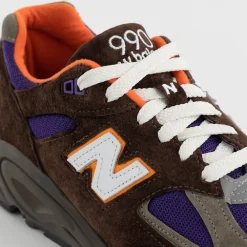 New Balance Buty męskie M990BR2 – brązowe