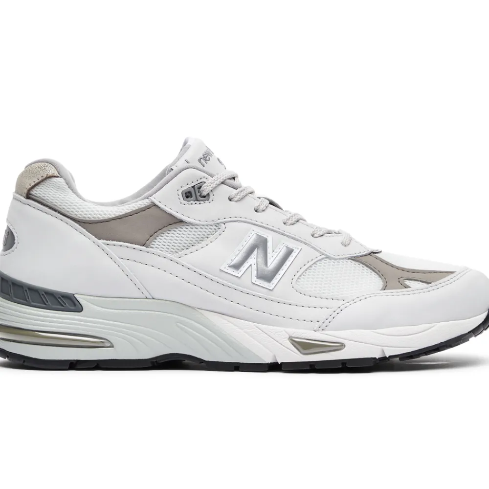 New Balance Buty męskie M991FLB – białe