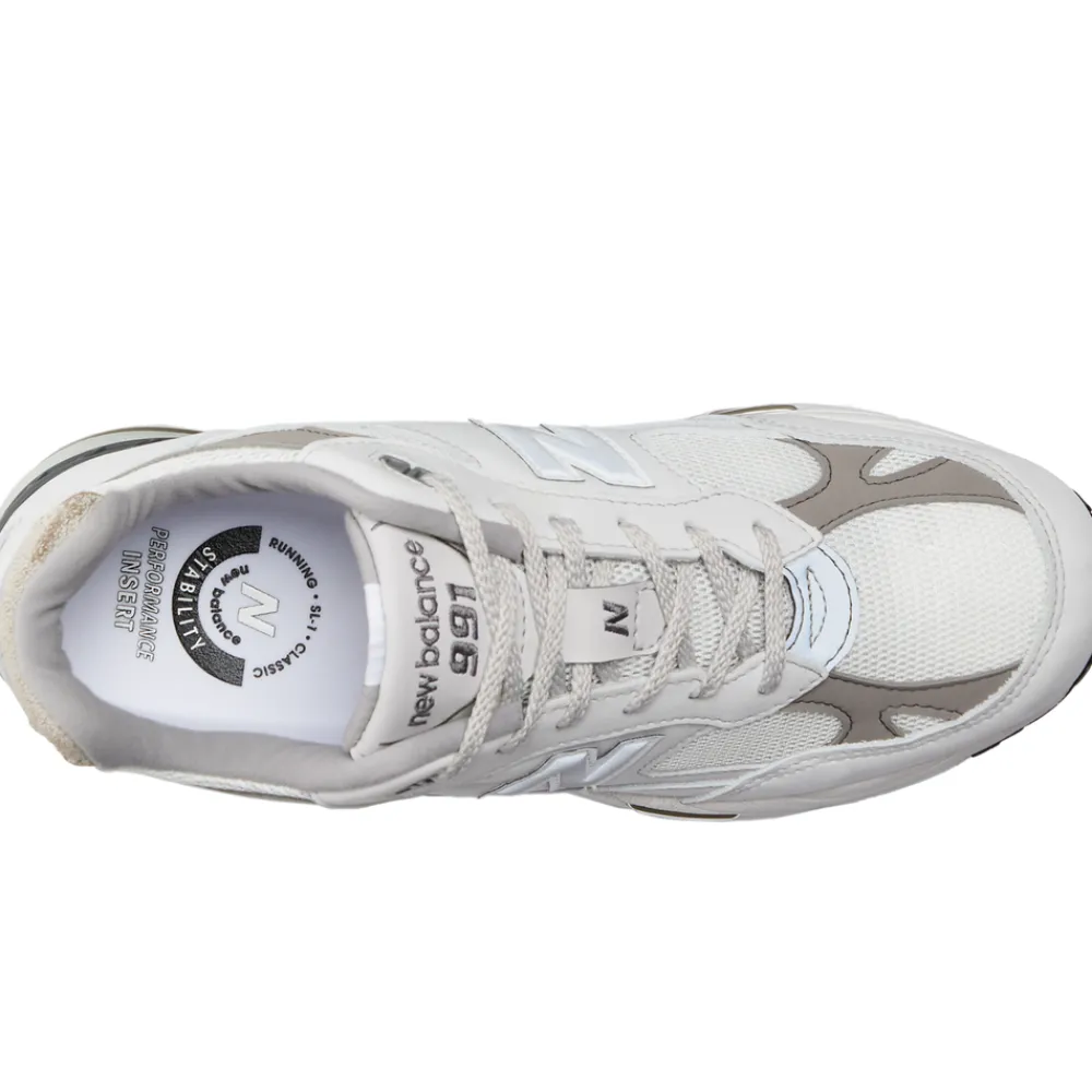 New Balance Buty męskie M991FLB – białe