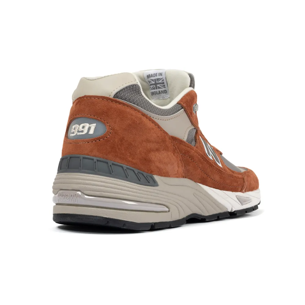 New Balance Buty męskie M991PTY – brązowe