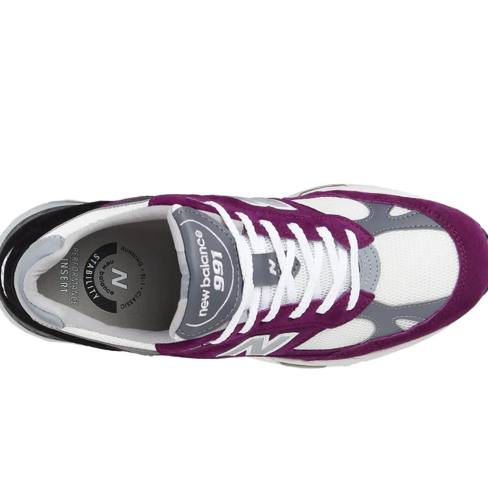 New Balance Buty męskie M991PUK – fioletowe