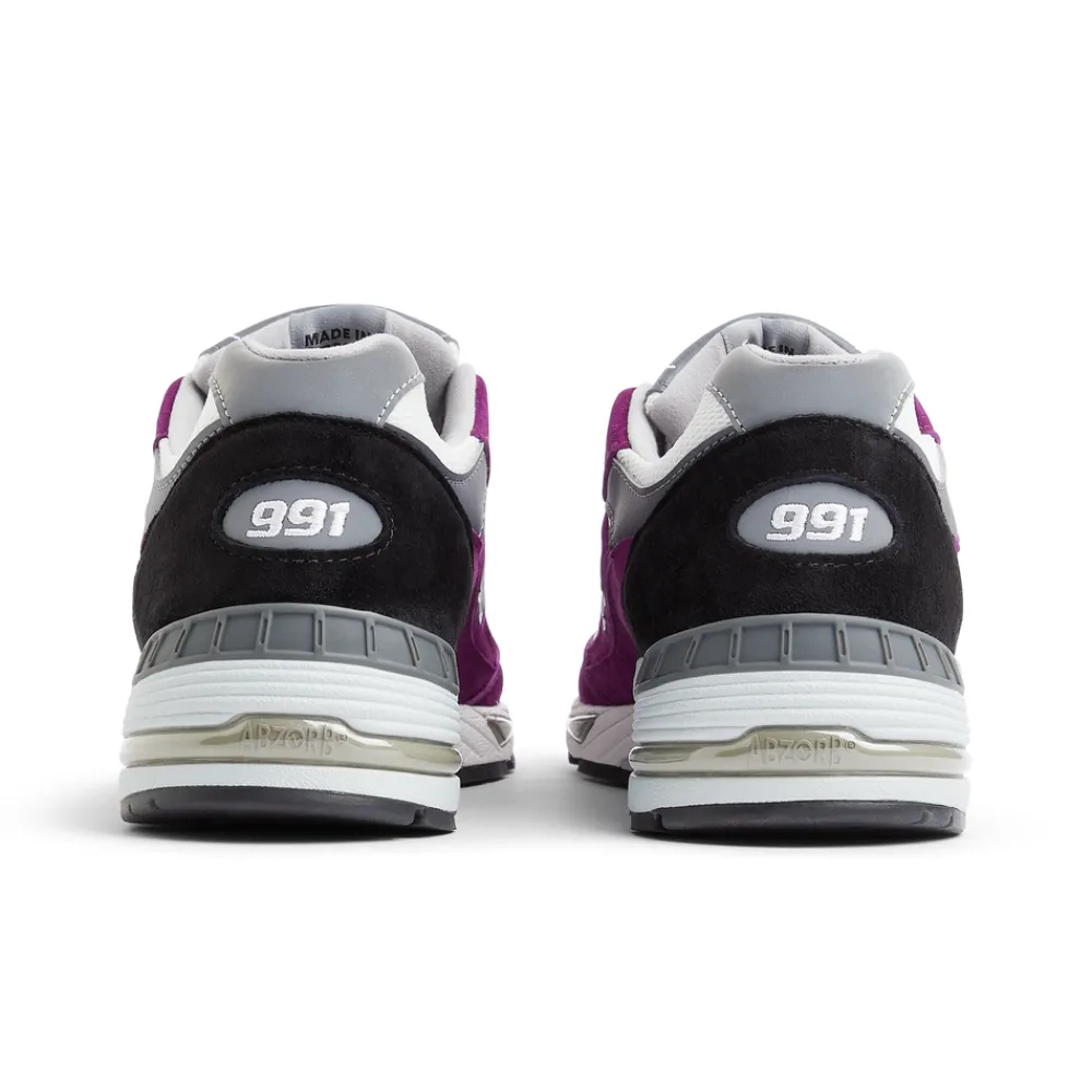New Balance Buty męskie M991PUK – fioletowe
