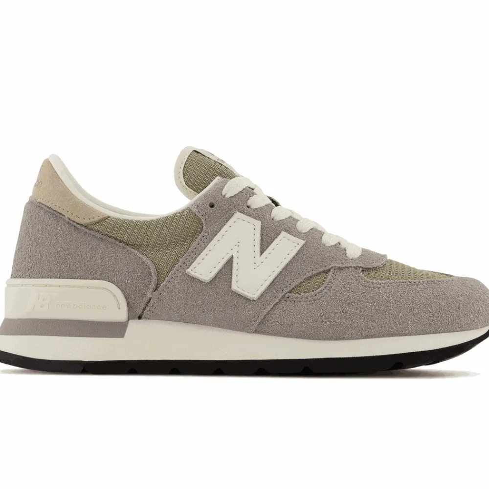 New Balance Buty męskie M990TA1 – szaro–zielone